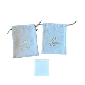 Kendra Scott Accessories: 2 Jewelry Pouches and 1 Jewelry Holder